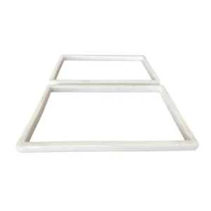 Empaque cuadrado silicón blanco