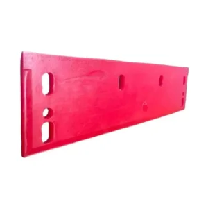 Regleta de poliuretano rojo