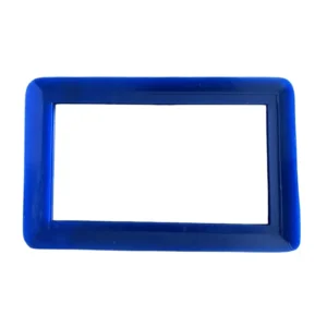 Ventosa cuadrada silicón azul