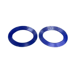 Sello para brida silicón azul